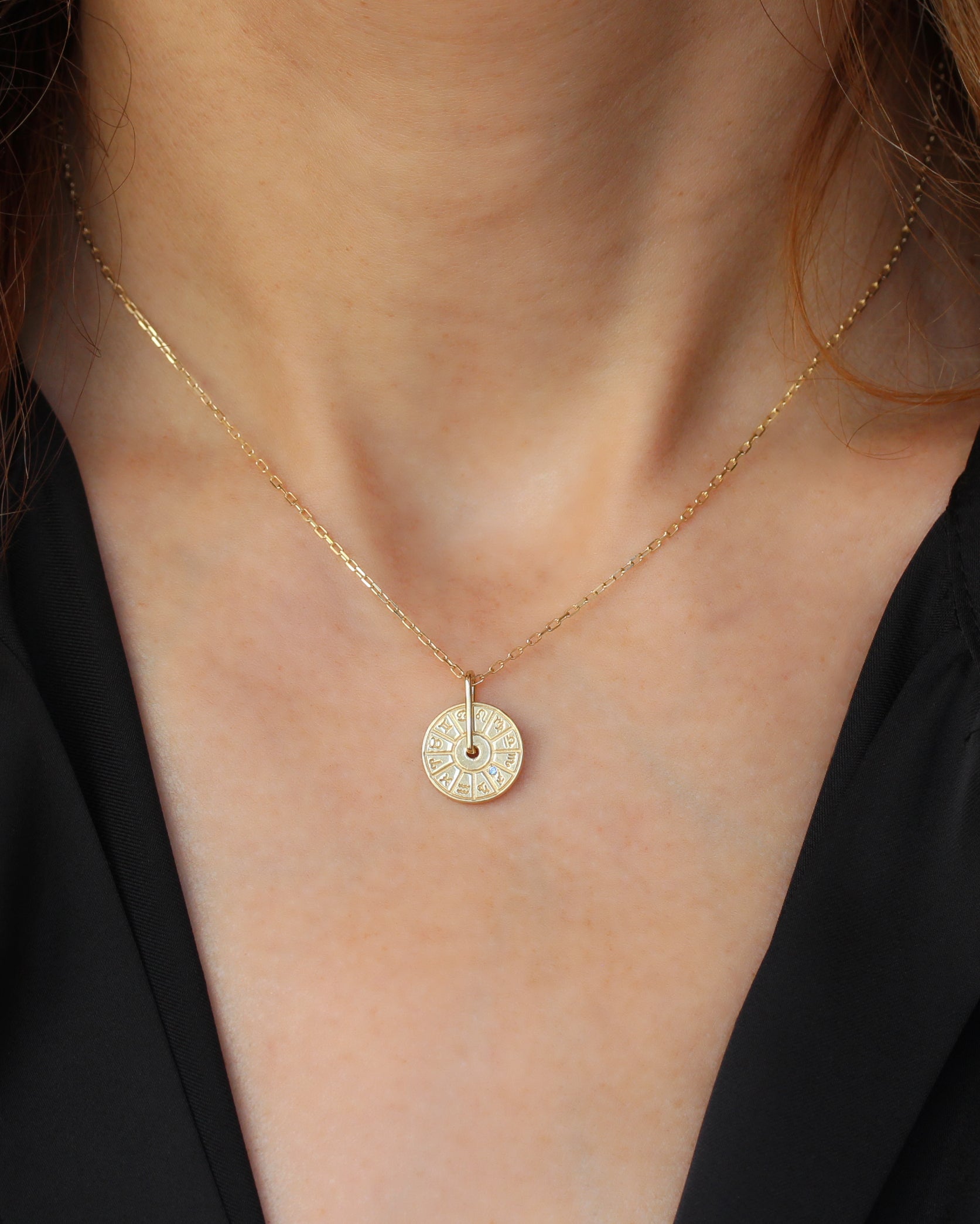 Personalized Zodiac Birthstone Pendant, Spinning Calendar Coin Necklace, Zodiac Necklace, Birthstone Pendant, Astrology Jewelry, Custom Zodiac Coin, Horoscope Necklace, Spinning Calendar Charm, Personalized Astrology Gift, Celestial Jewelry, Zodiac Sign Gift, Gold Zodiac Necklace, Birthday Gift for Her, Custom Horoscope Pendant, Zodiac Birthstone Necklace.