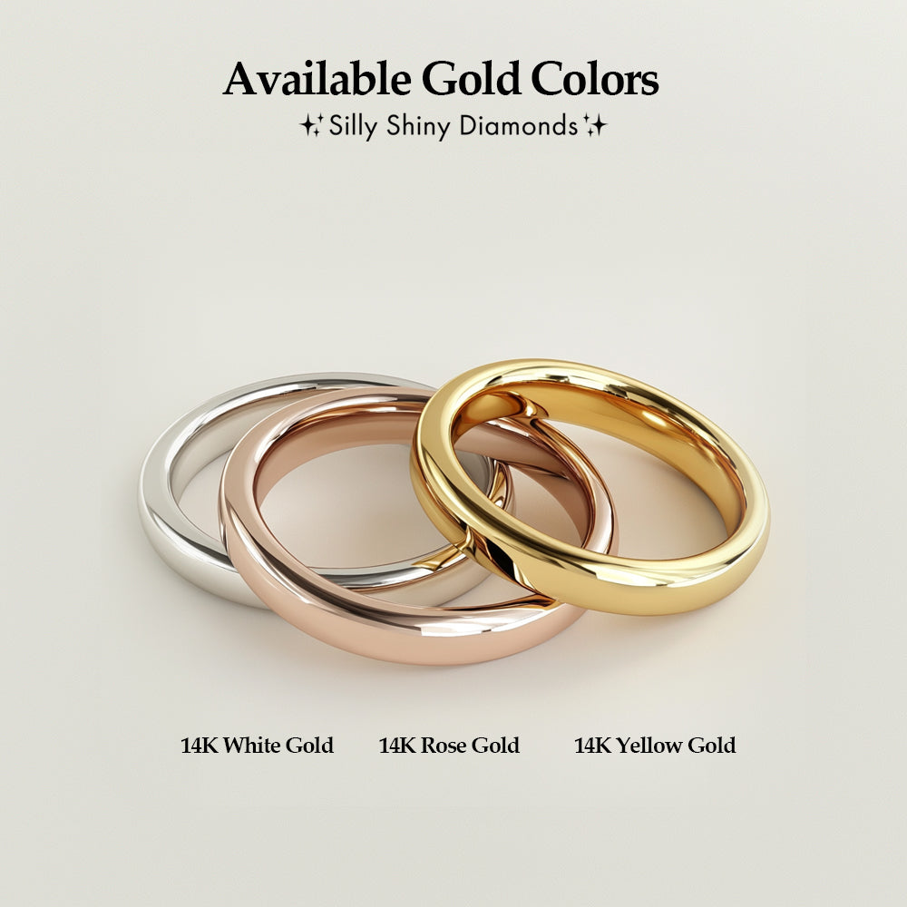 Pink Pear Shape Lab Diamond Engagement Three Ring Set - Moonchild