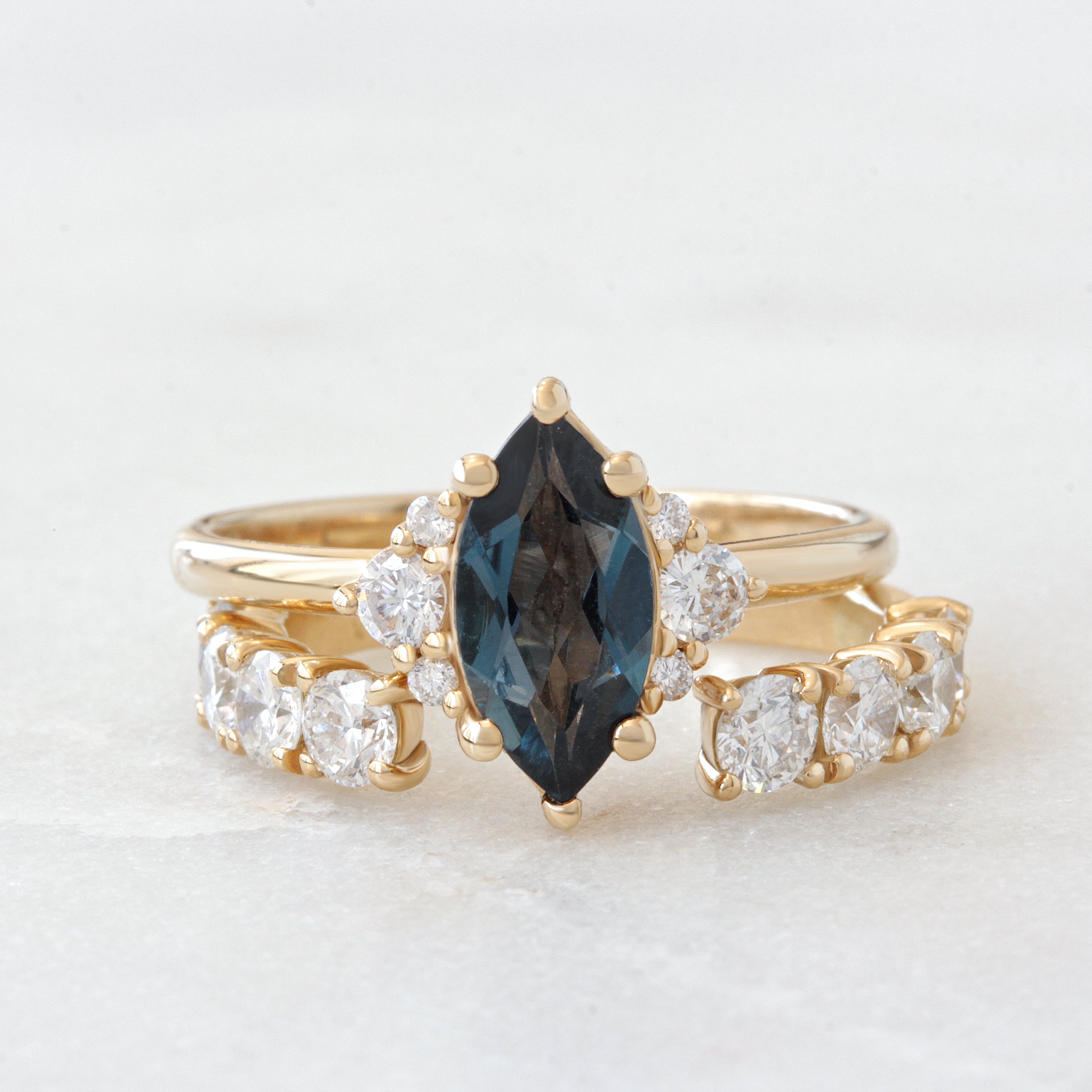 Diamond Open Cuff Ring