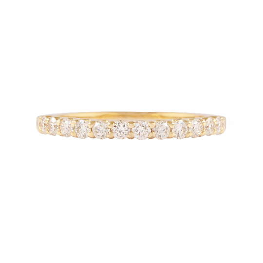 Diamond Pave Wedding Ring Basic