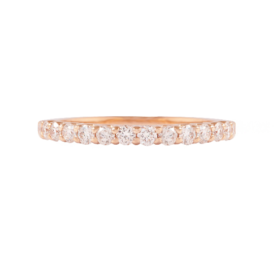 Diamond Pave Wedding Ring Basic