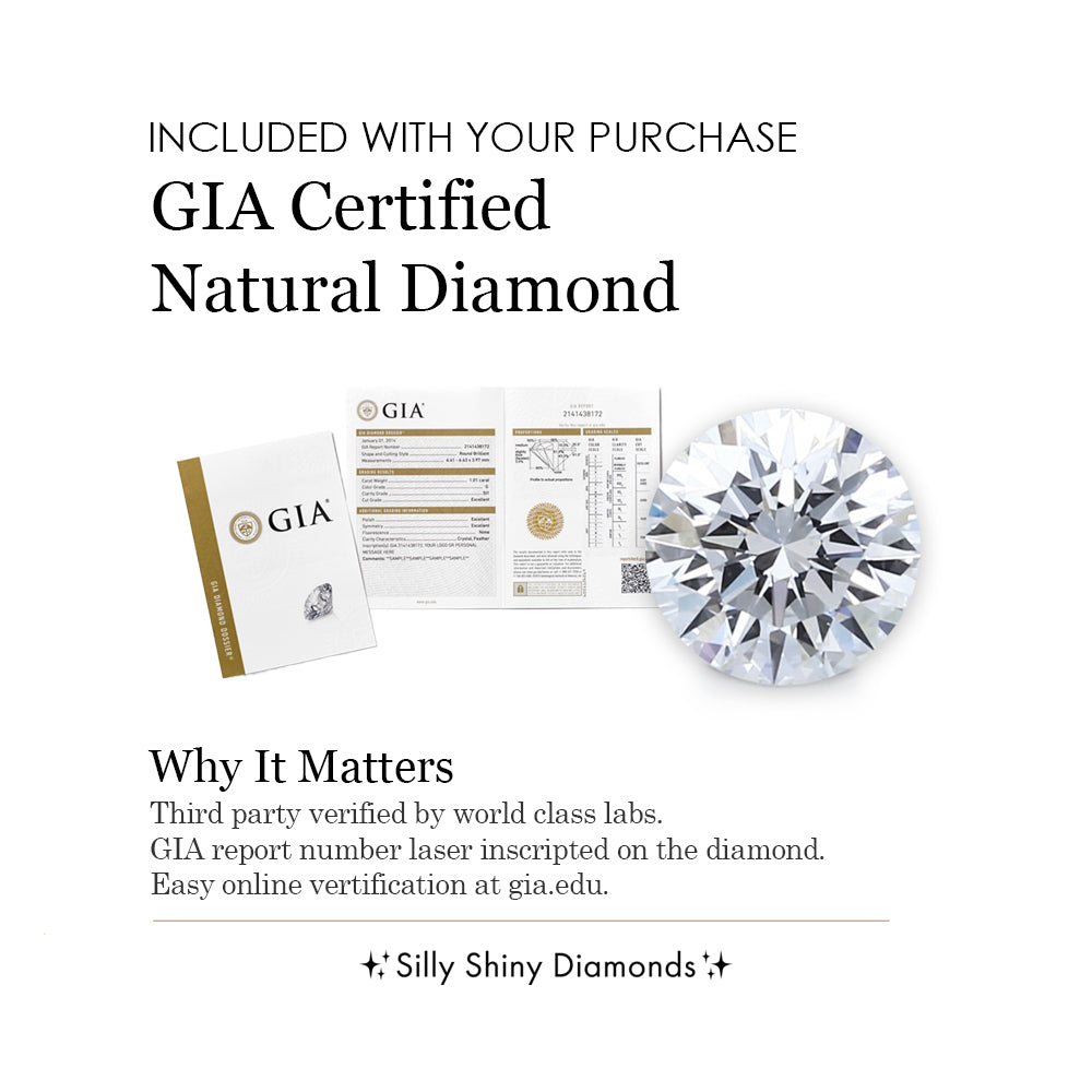 Three stone Bezel Set Delicate Diamond Engagement "Kiss" Ring ♥