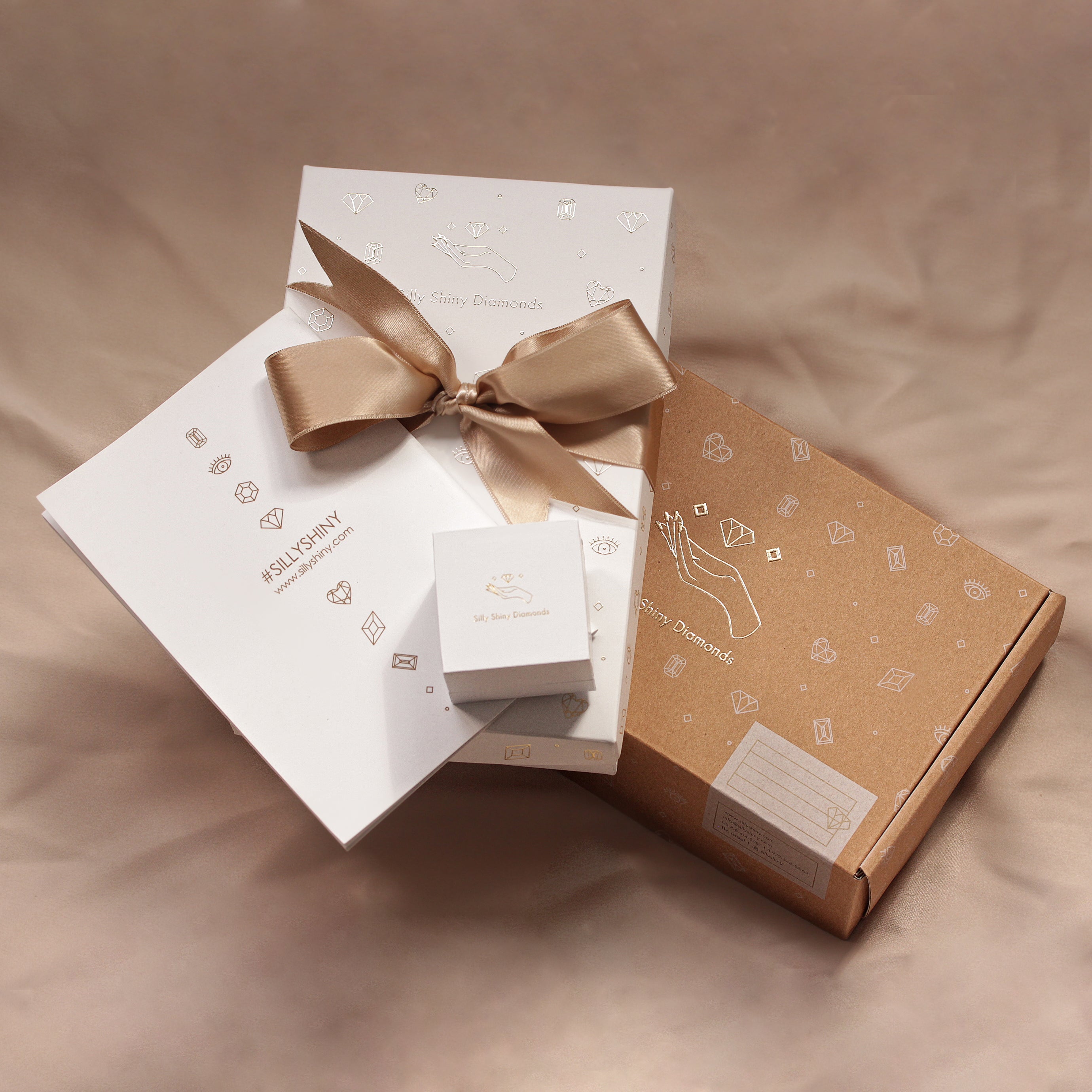 Bow Diamond Wedding Ring ♥