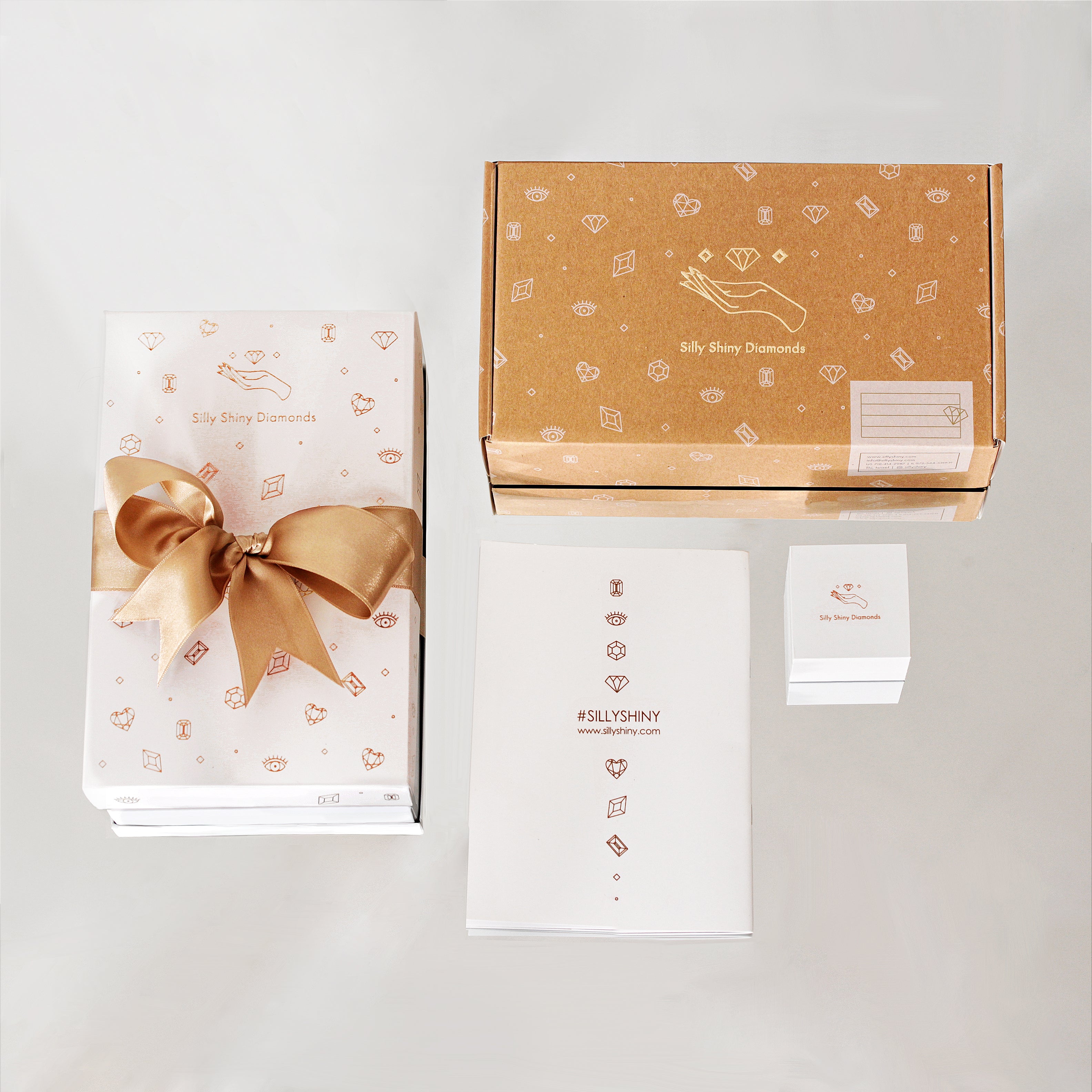 Silly shiny diamonds package