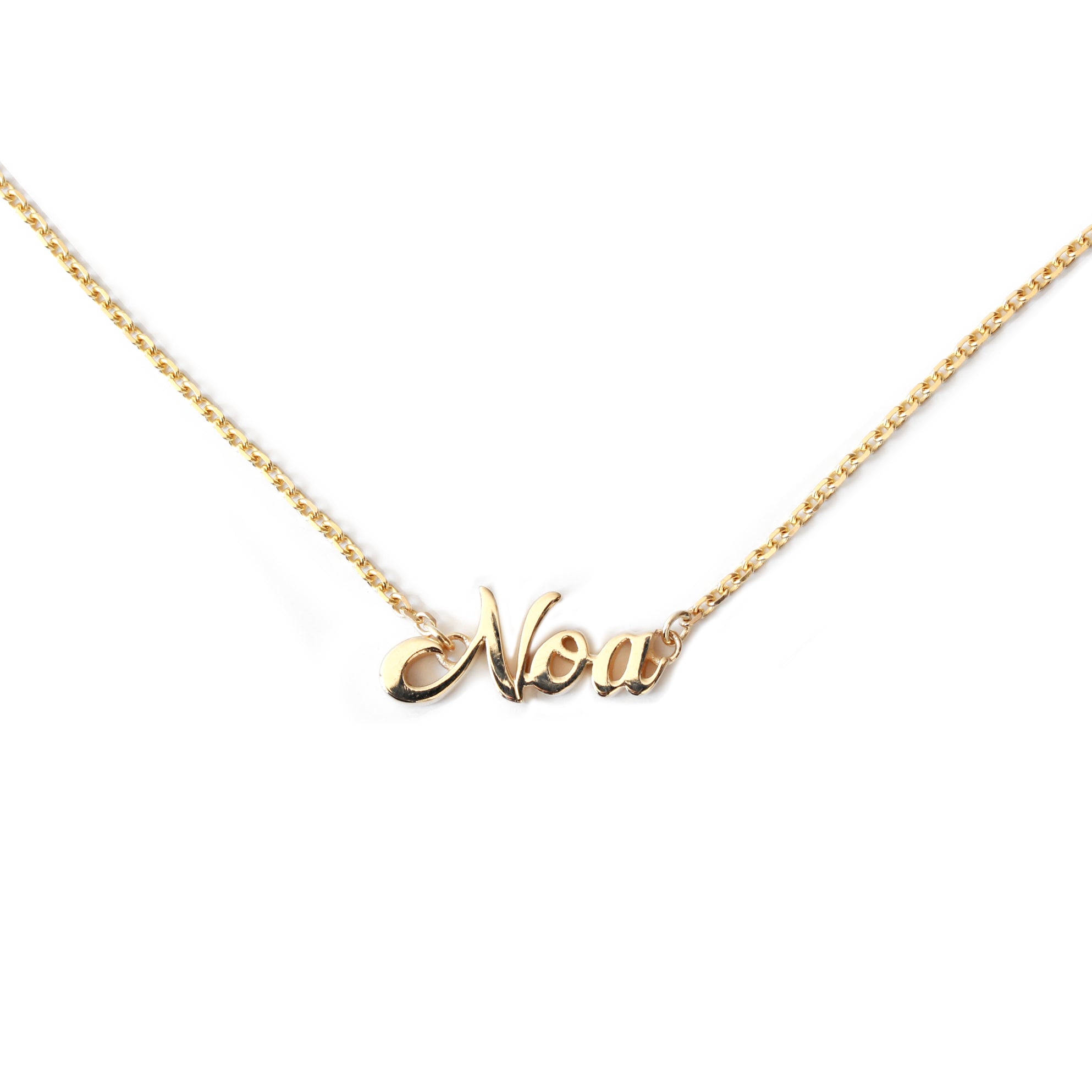 Personalized Gold Named Necklace