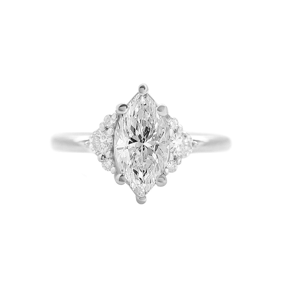 1 carat Marquise Diamond Engagement Ring, Isabella ♥