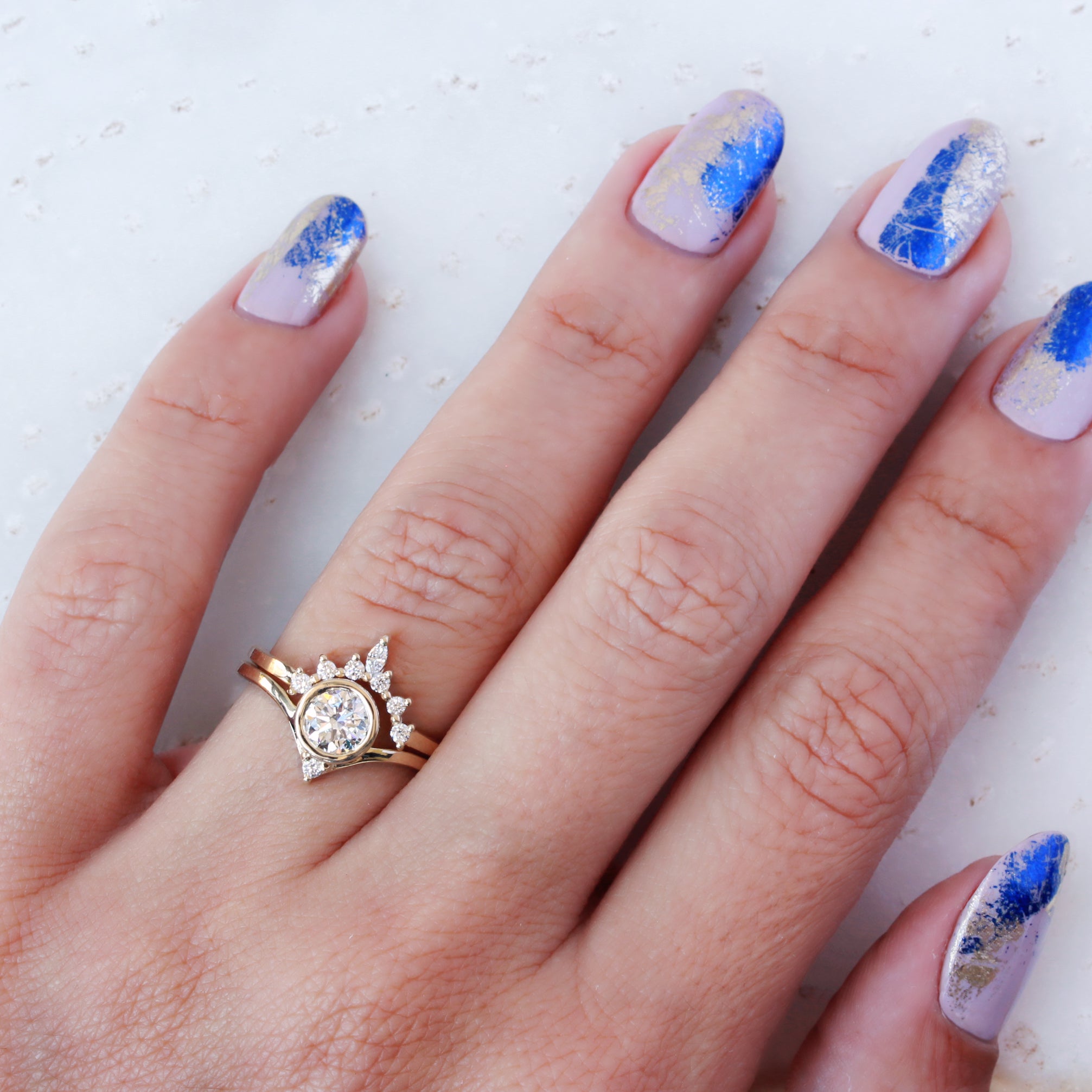 Romi Nesting Diamond Wedding Band