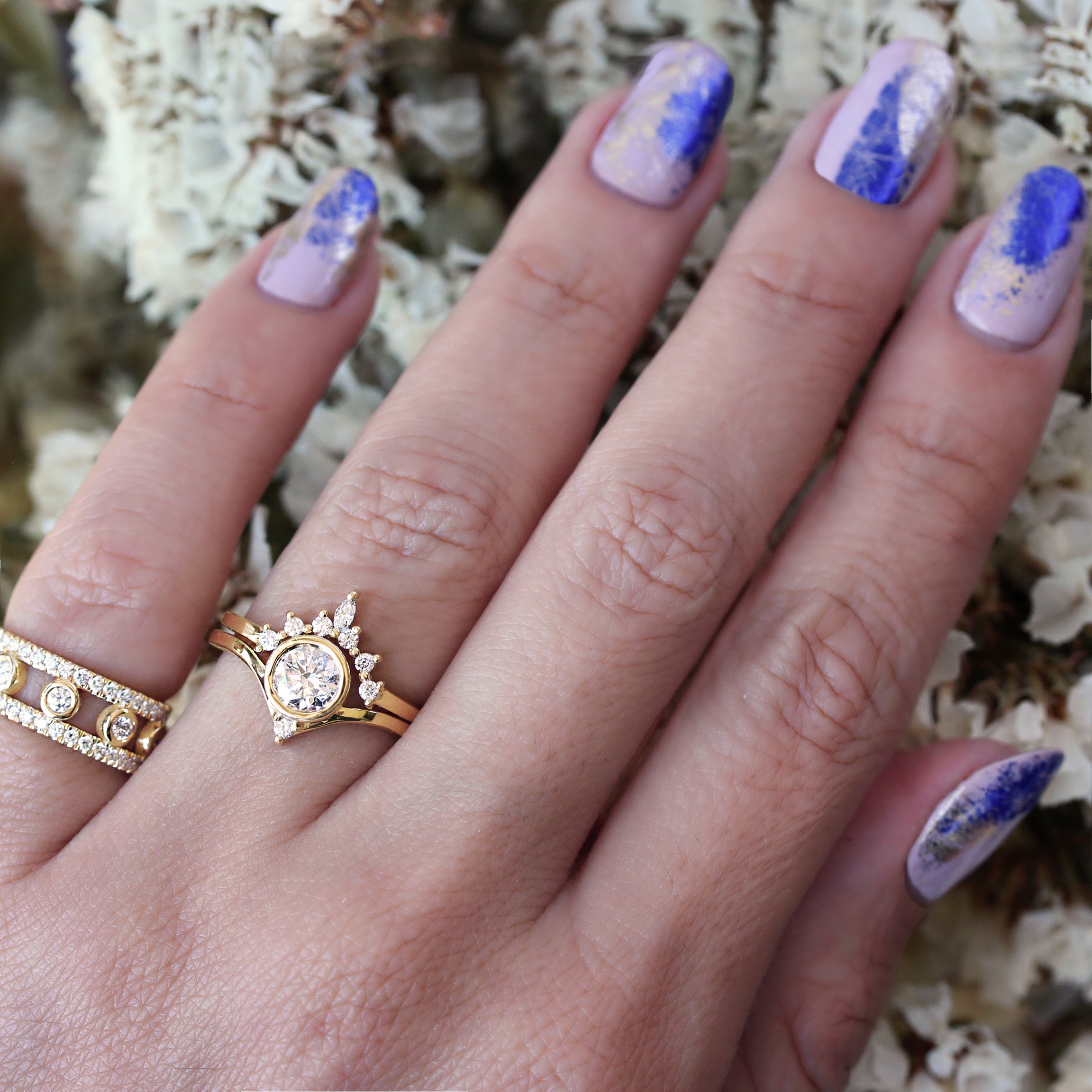 Romi Nesting Diamond Wedding Band ♥