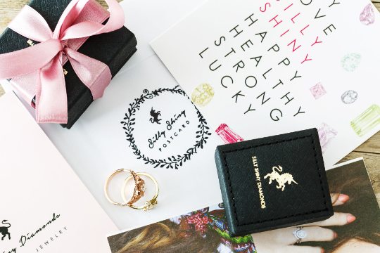 Forget Me Knot Diamond Ring