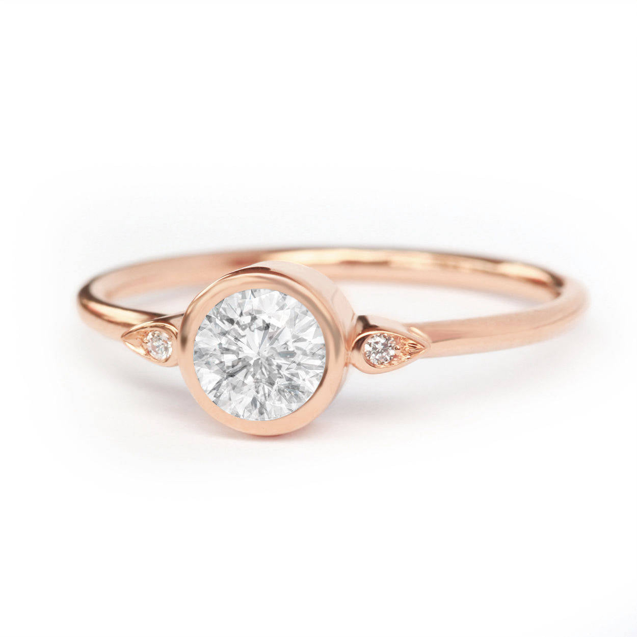 Kiss Plus, Solitaire Diamond Engagement Ring - sillyshinydiamonds