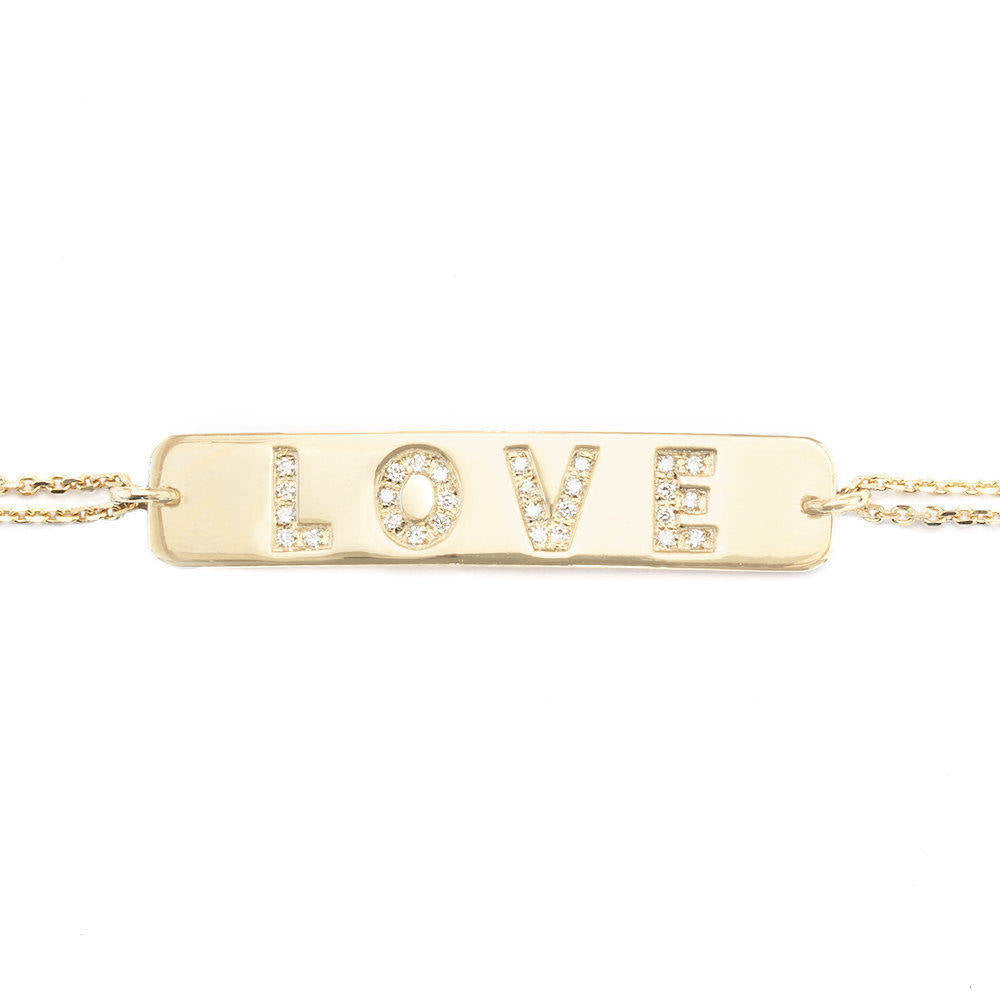 Personalized ID Love Diamond - sillyshinydiamonds
