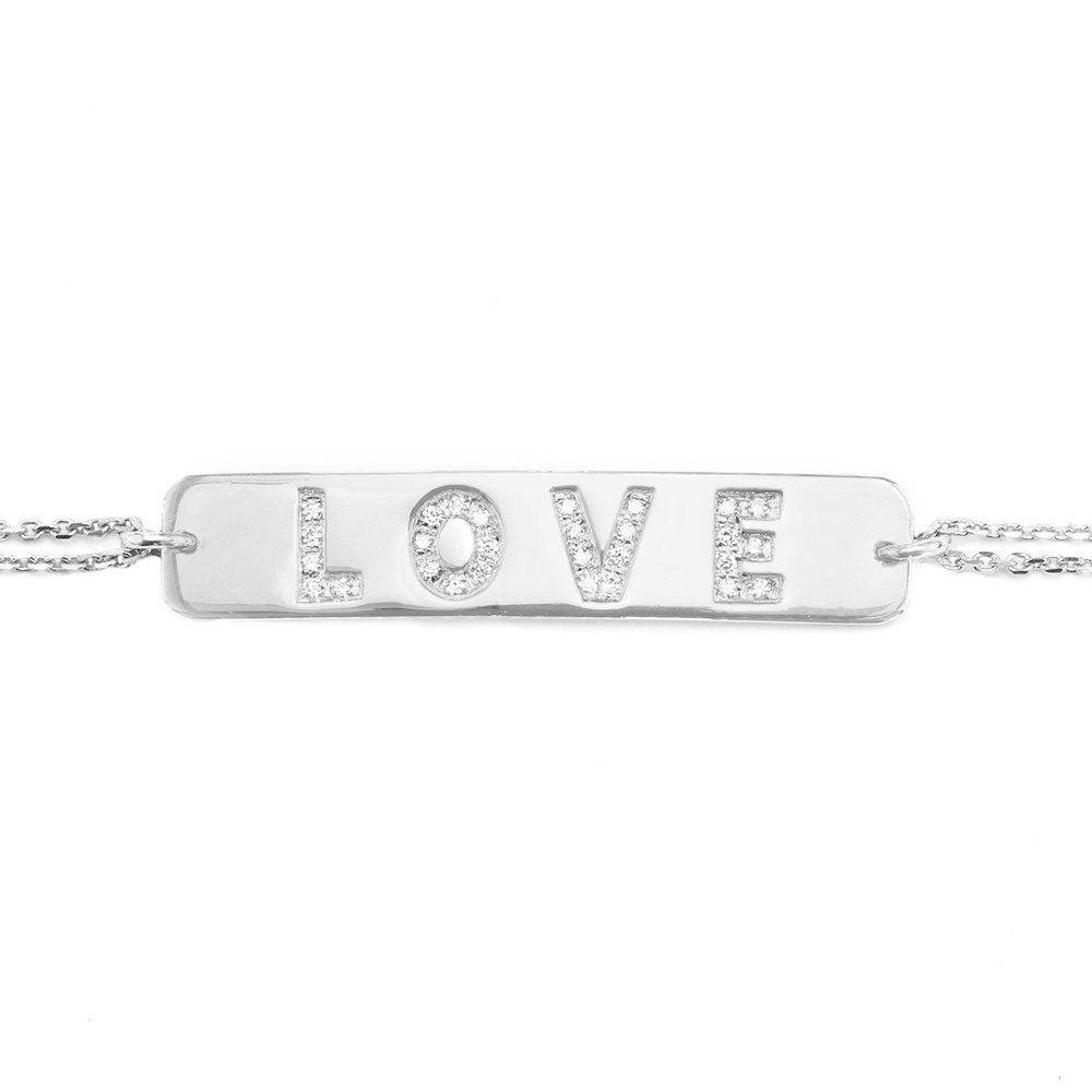 Personalized ID Love Diamond - sillyshinydiamonds