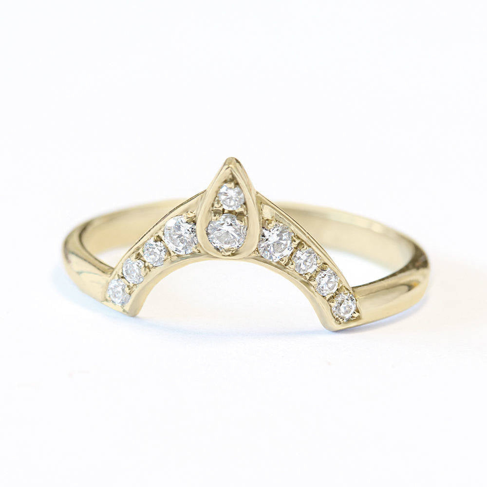 The 3rd Eye - Diamond Nesting Ring - sillyshinydiamonds
