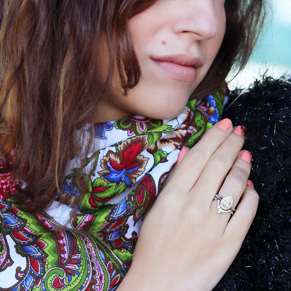 The 3rd Eye - Diamond Nesting Ring - sillyshinydiamonds