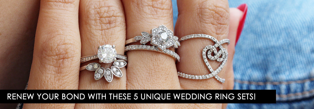 Renew Your Bond With These 5 Unique Wedding Ring Sets!