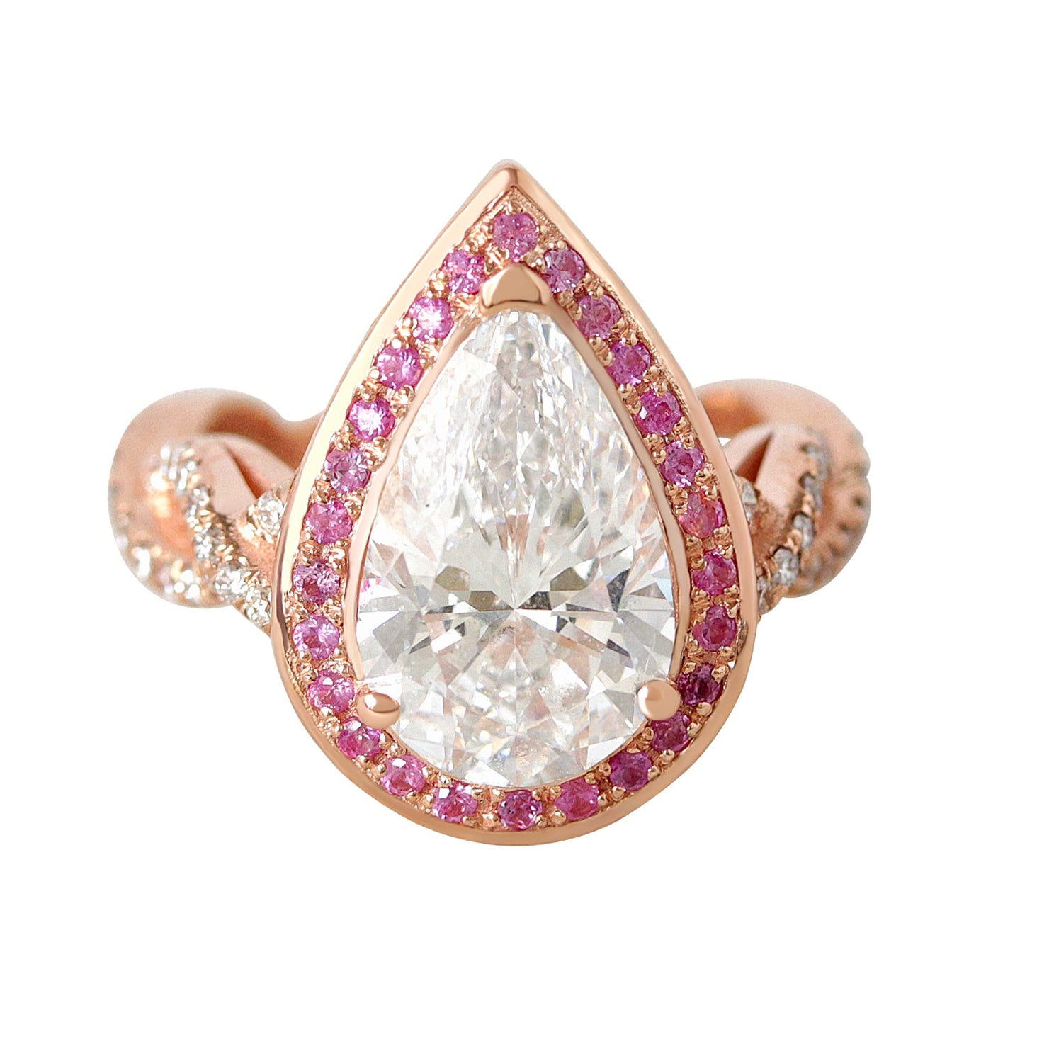 Marquise Diamonds 1.5 קרט, מסגרת טבעת אירוסין ייחודית Alicent