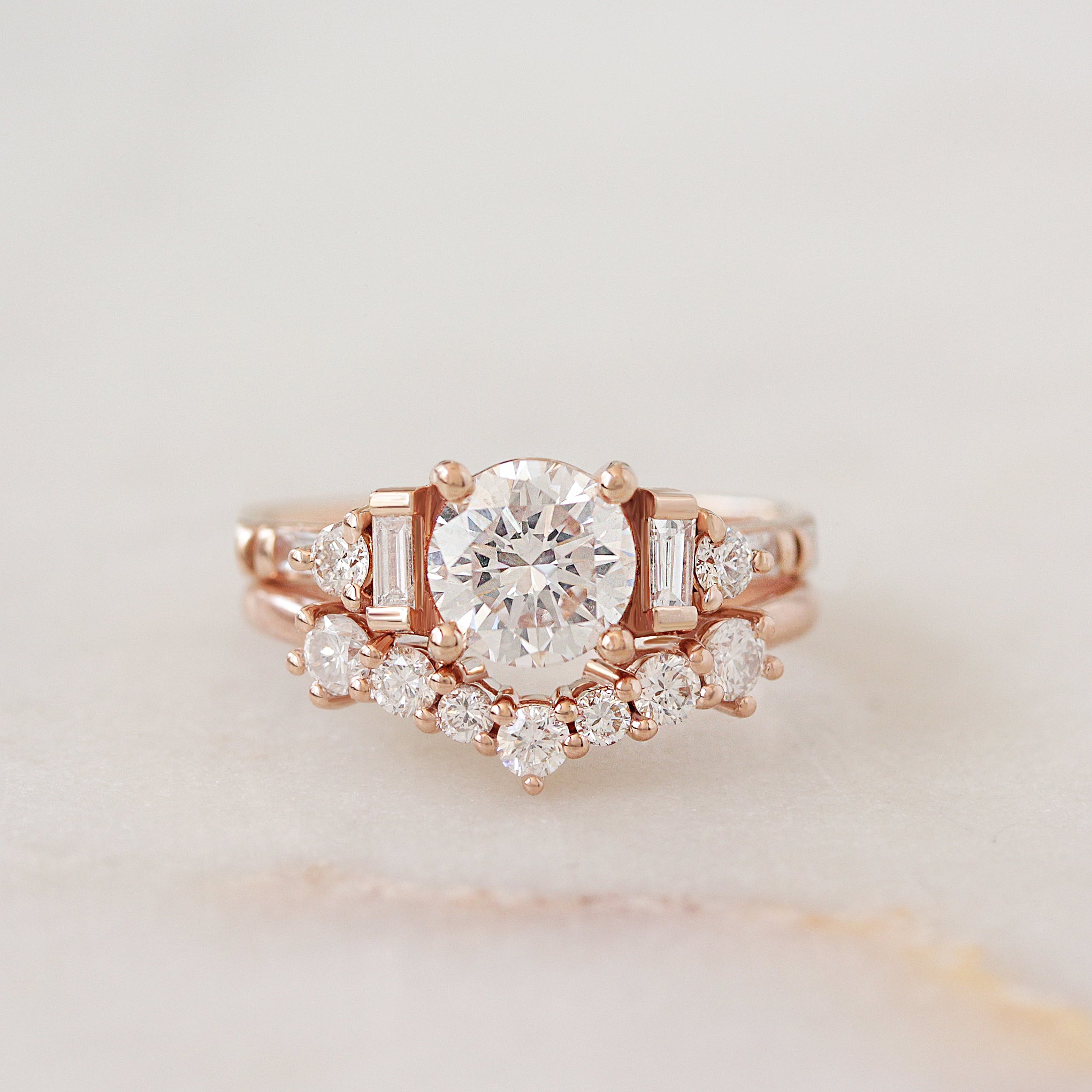 Chevron Big Diamonds Classic Wedding V Ring 0.25ct, Tiff's Ring ♥