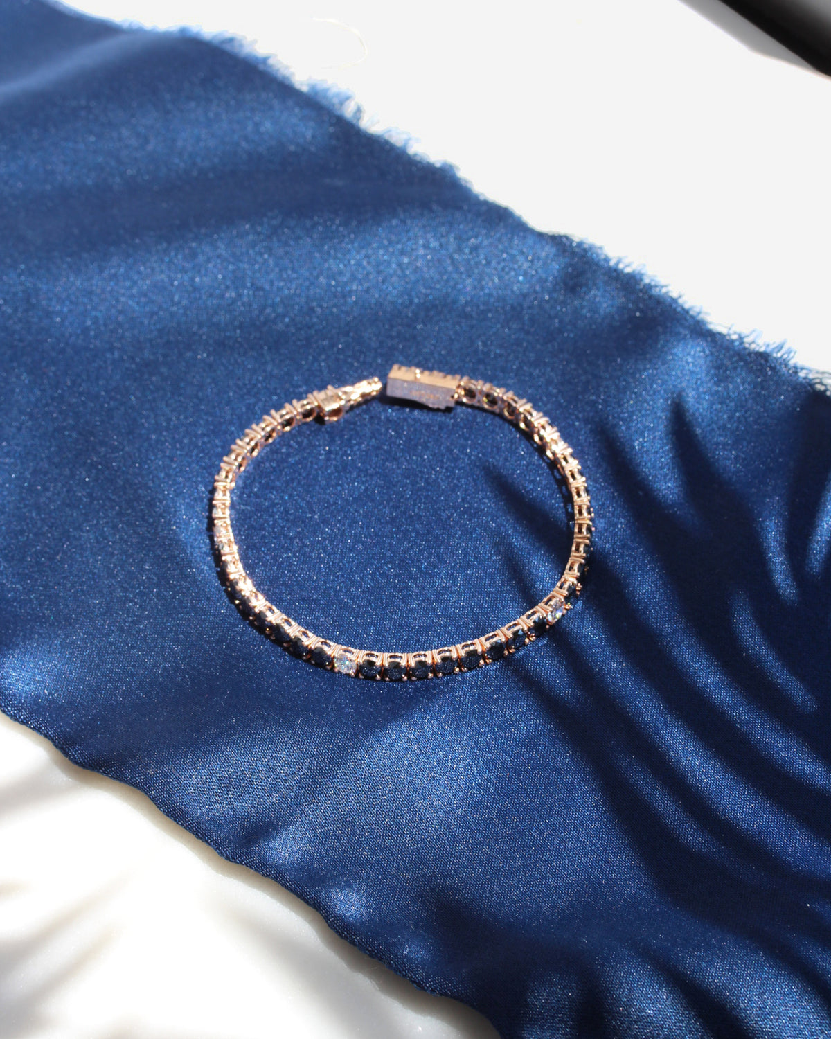 Black Diamond Tennis Bracelet, men jewelry, tennis bracelet, black diamonds