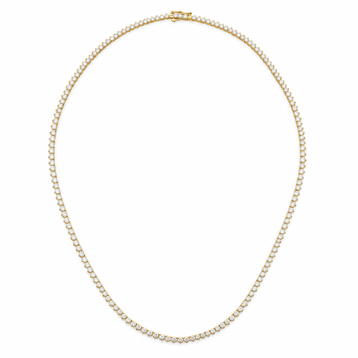 Diamond Tennis Collier Necklace - 42CM length