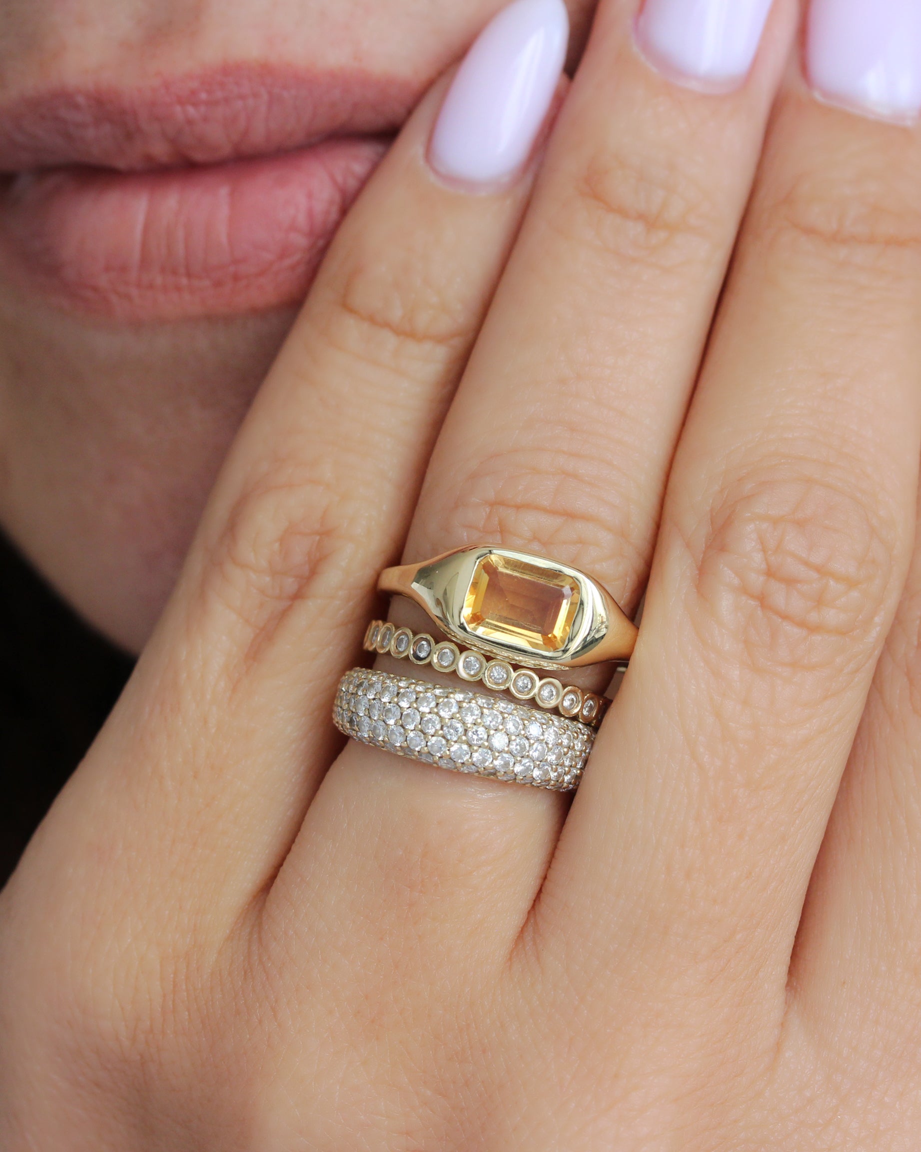 citrine ring, birthstone ring, November birthstone, east west setting, signet ring, bold gold ring, chunky ring, unisex ring, men ring , pinky ring