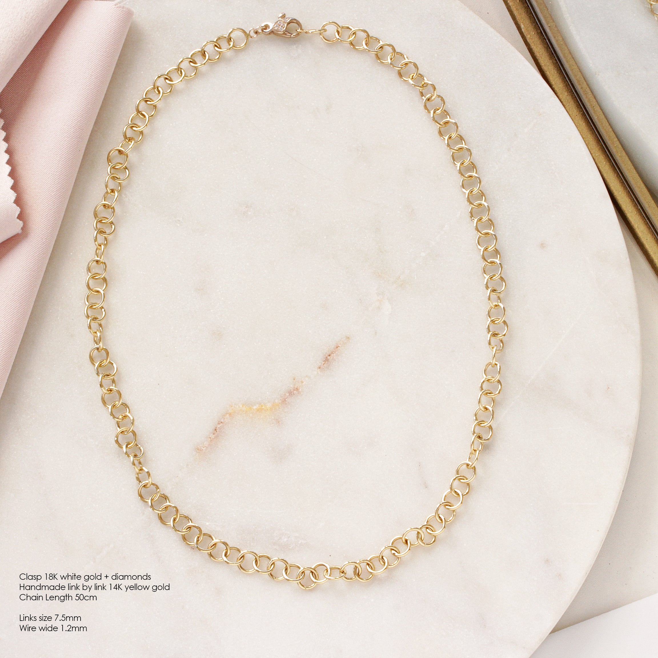 Chunky Solid Gold Chain