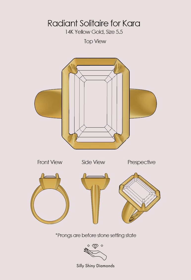 Private link for Kara - Solitaire Semi Mounting.