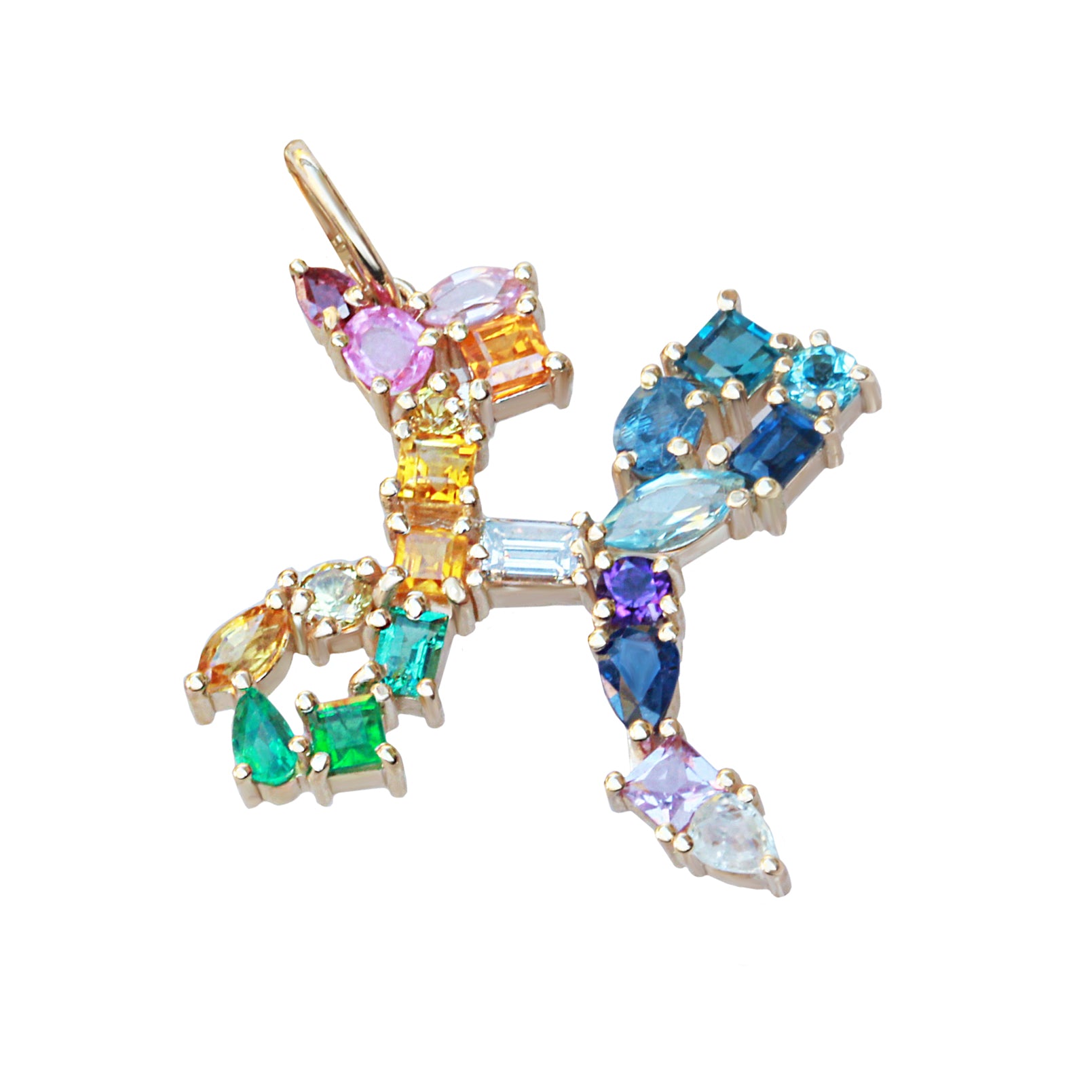 Personalized Gemstone Pendant Necklace