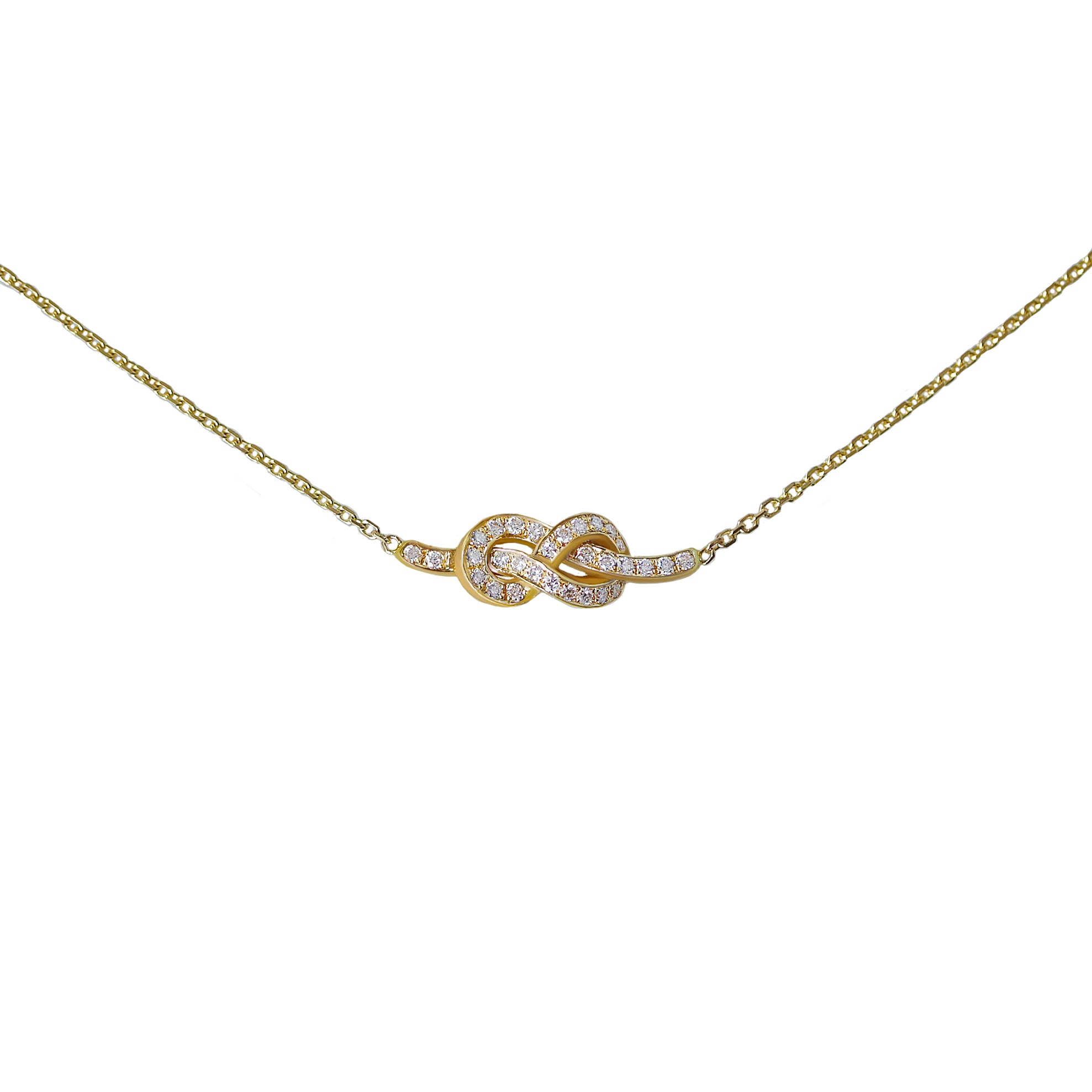 Petite infinity pendant necklace with deals diamonds