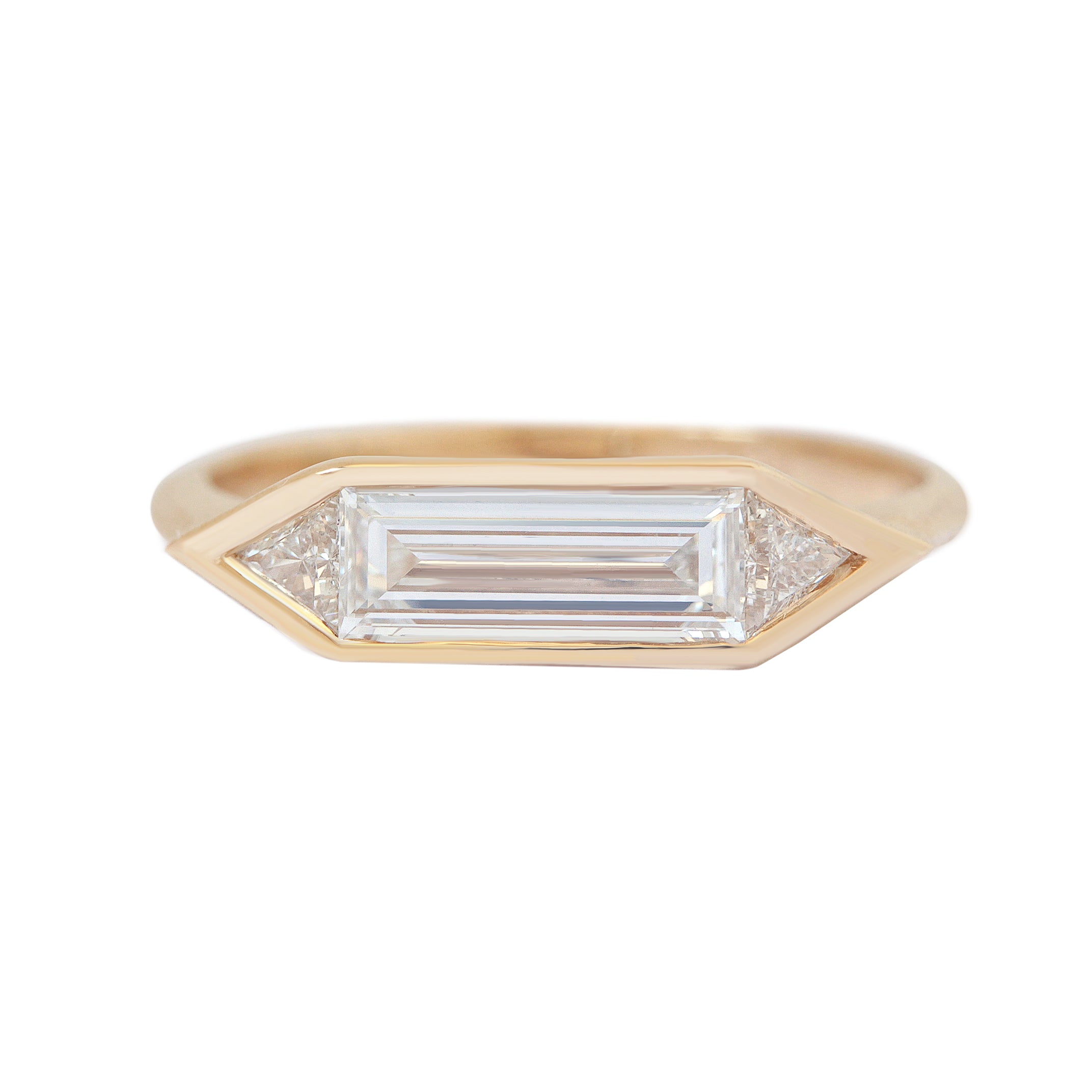 long baguette diamond ring