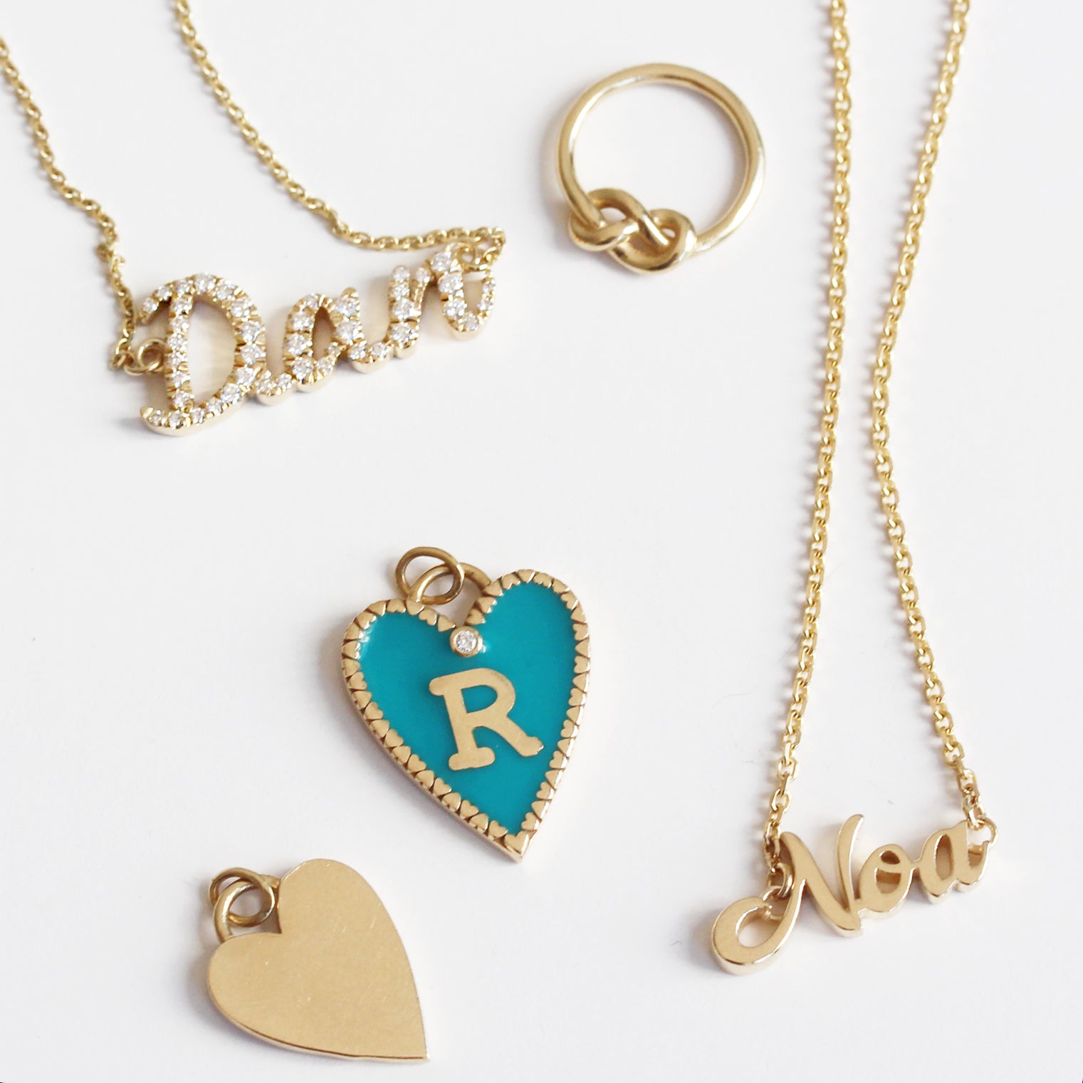 Personalized Gold Named Necklace