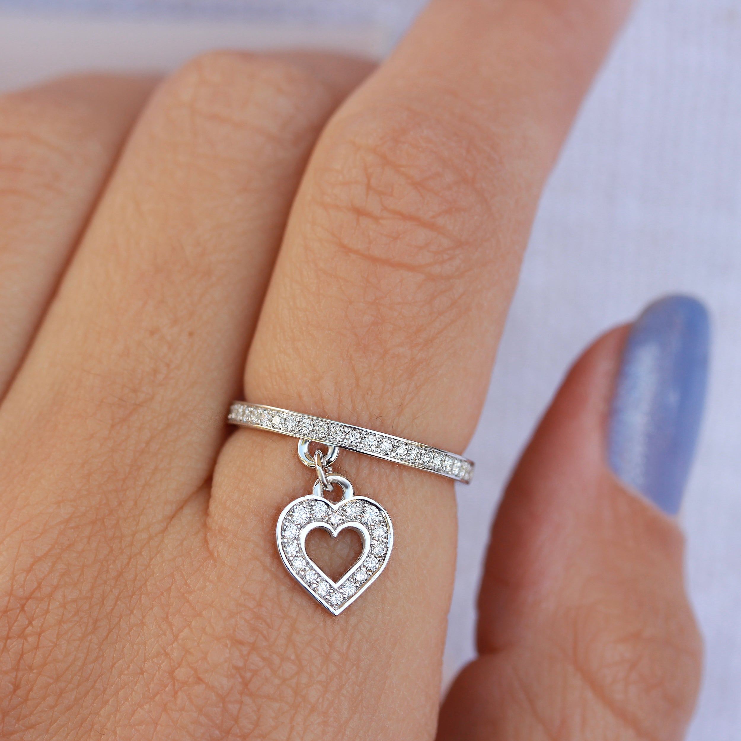 Charm diamonds rings Clearance