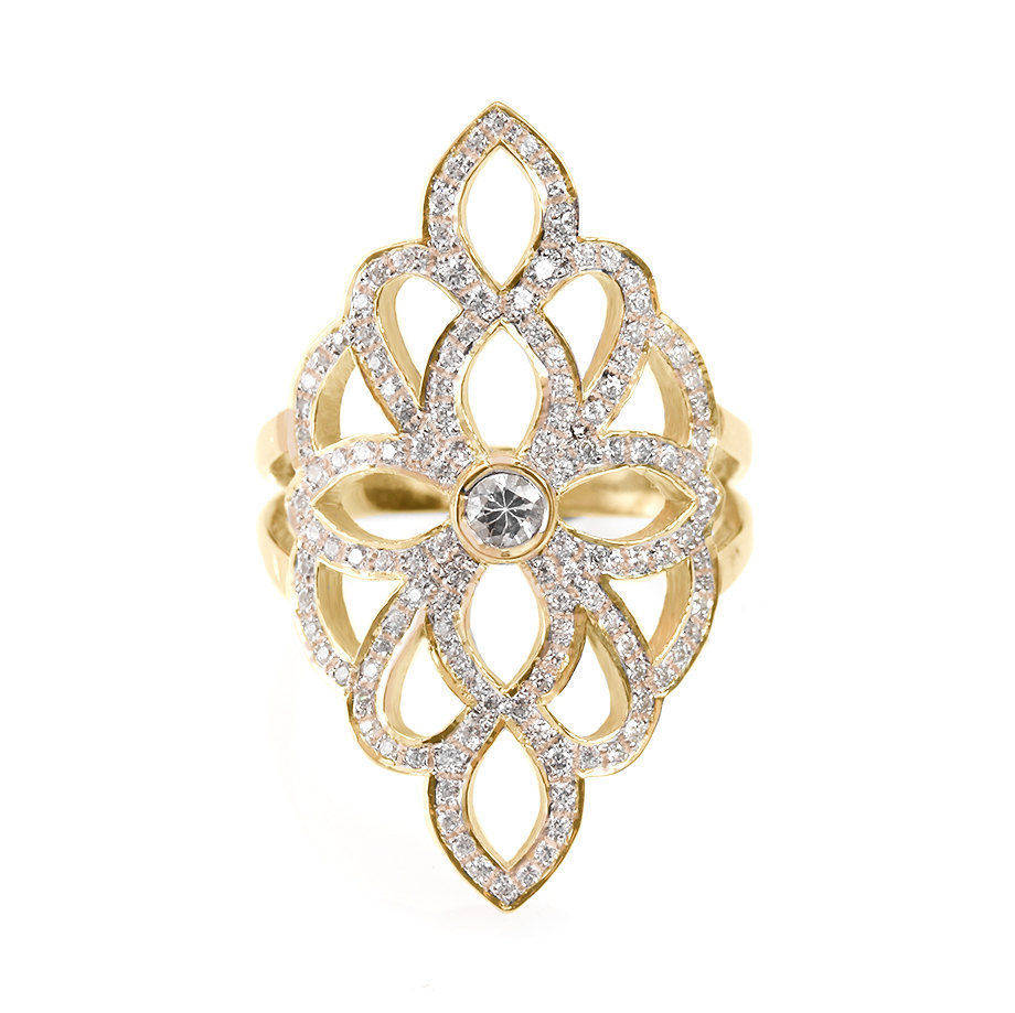 Sophia Lace Diamond Ring, – sillyshinydiamonds