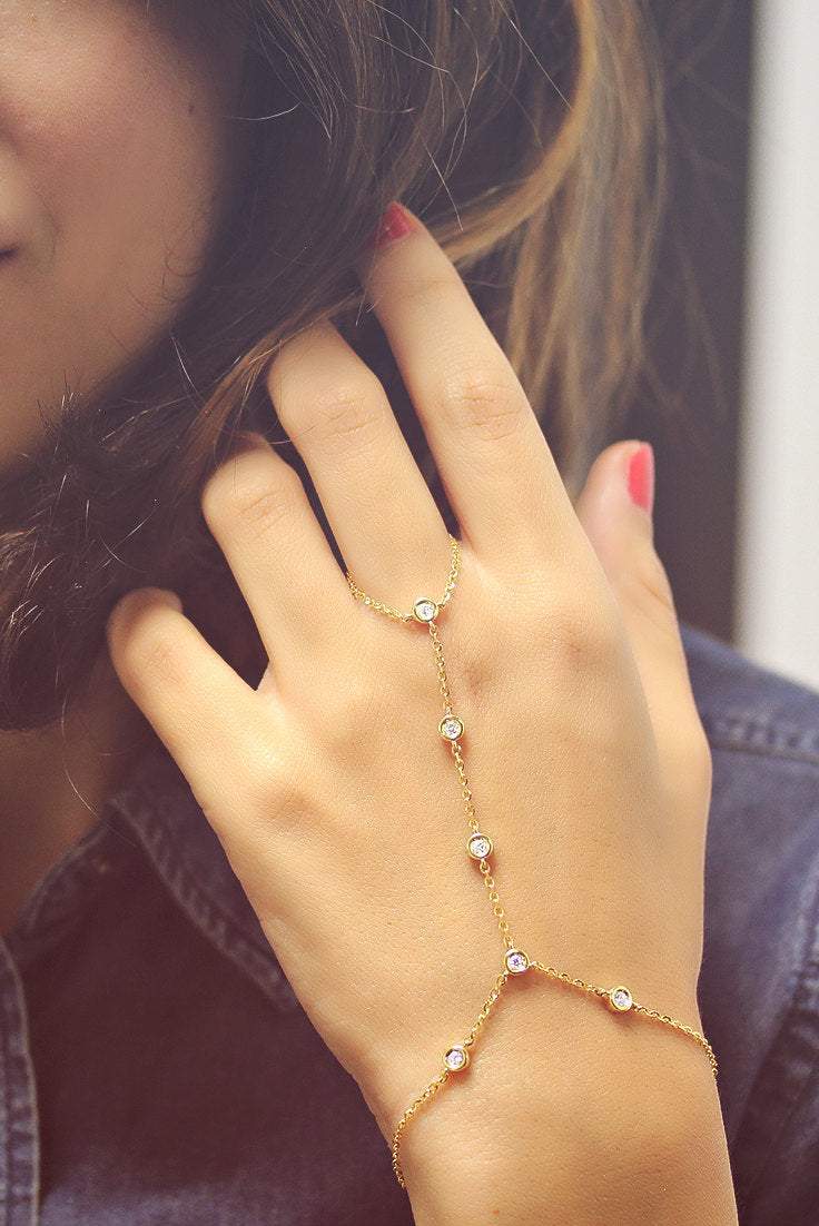 Kuwaiti Hand Bracelet – Saeed Jewelry