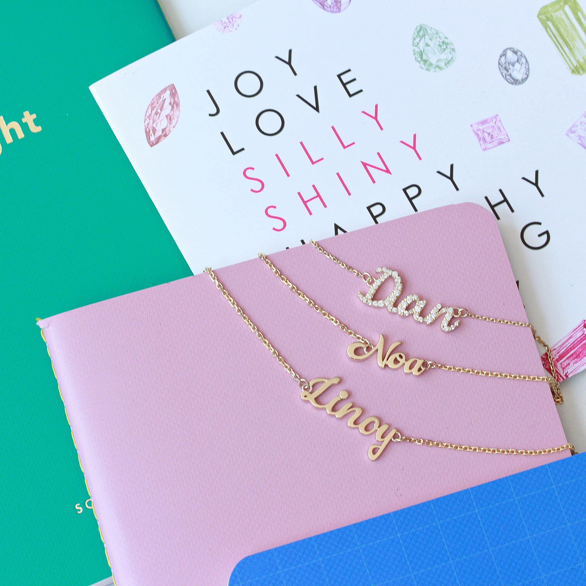 Personalized Gold Named Necklace